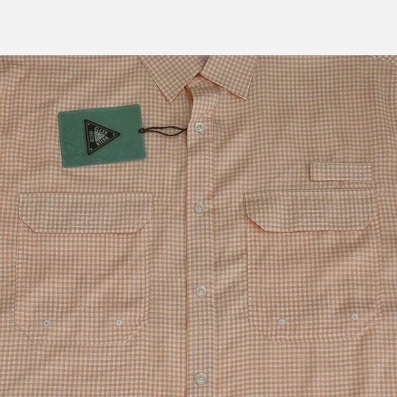 ClearWater Outfitters Shirt Mens Quick Dry Vented Outdoor Button Short Sleeve - Picture 4 of 10